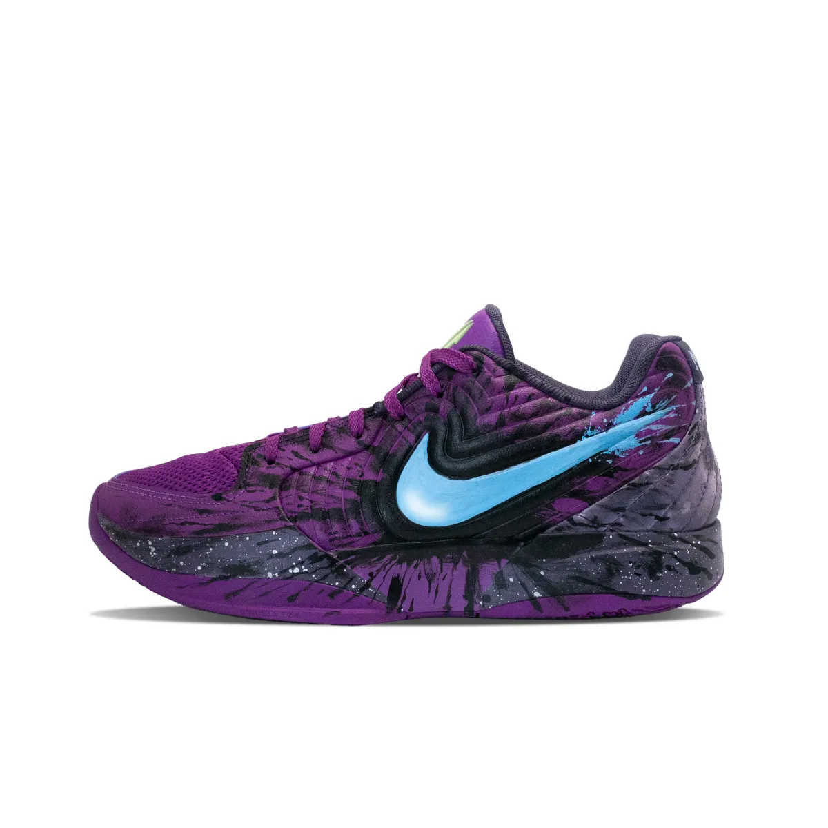 Nike Ja 2 Purple Ink Hall Cushioning Abrasion Resistant Cushioning, Wear Resistant Low top Basketball Shoes Men's