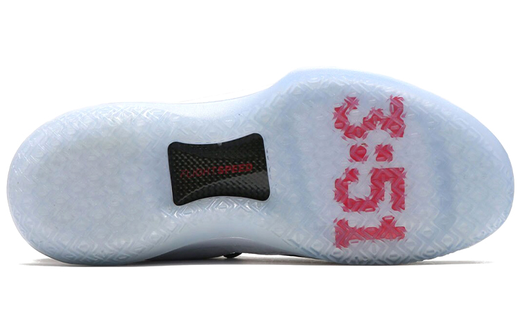 Мужские кроссовки Jordan Air Jordan 32 XXXII Low (черно-бело-красный) — Чёрный / белый / красный — фото 6