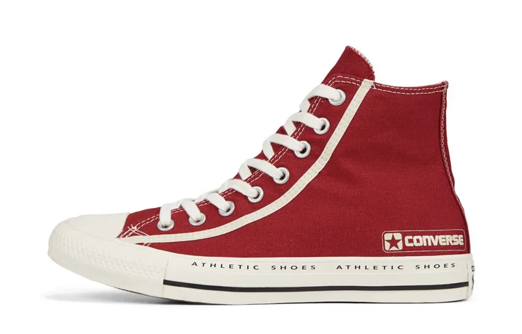 Converse Chuck Taylor All Star Bold Branding High Top High top Canvas Shoes Unisex