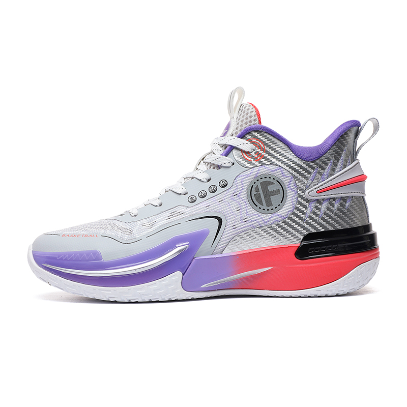 HBRK Fabric Cushioning Slip Resistant Breathable Cushioning Slip Resistant Breathable High top Basketball Shoes Unisex