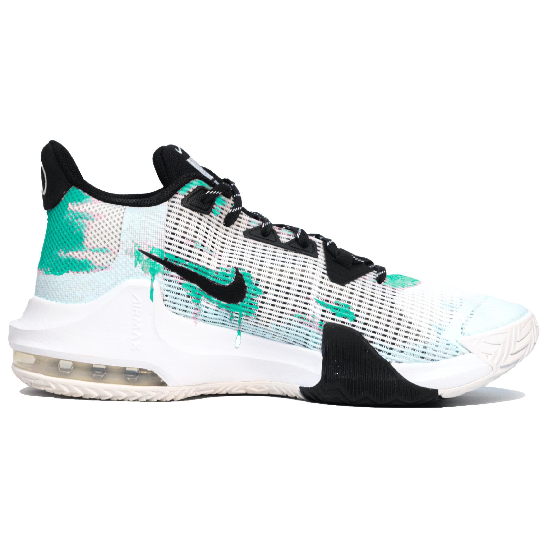 Nike Air Max Impact 3 Cushioning Low top Basketball Shoes Men’s Blue Green White
