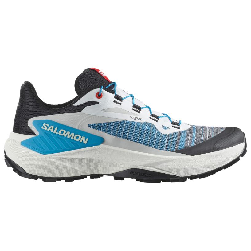 SALOMON GENESIS Trail Running Shoes Men’s White Blue