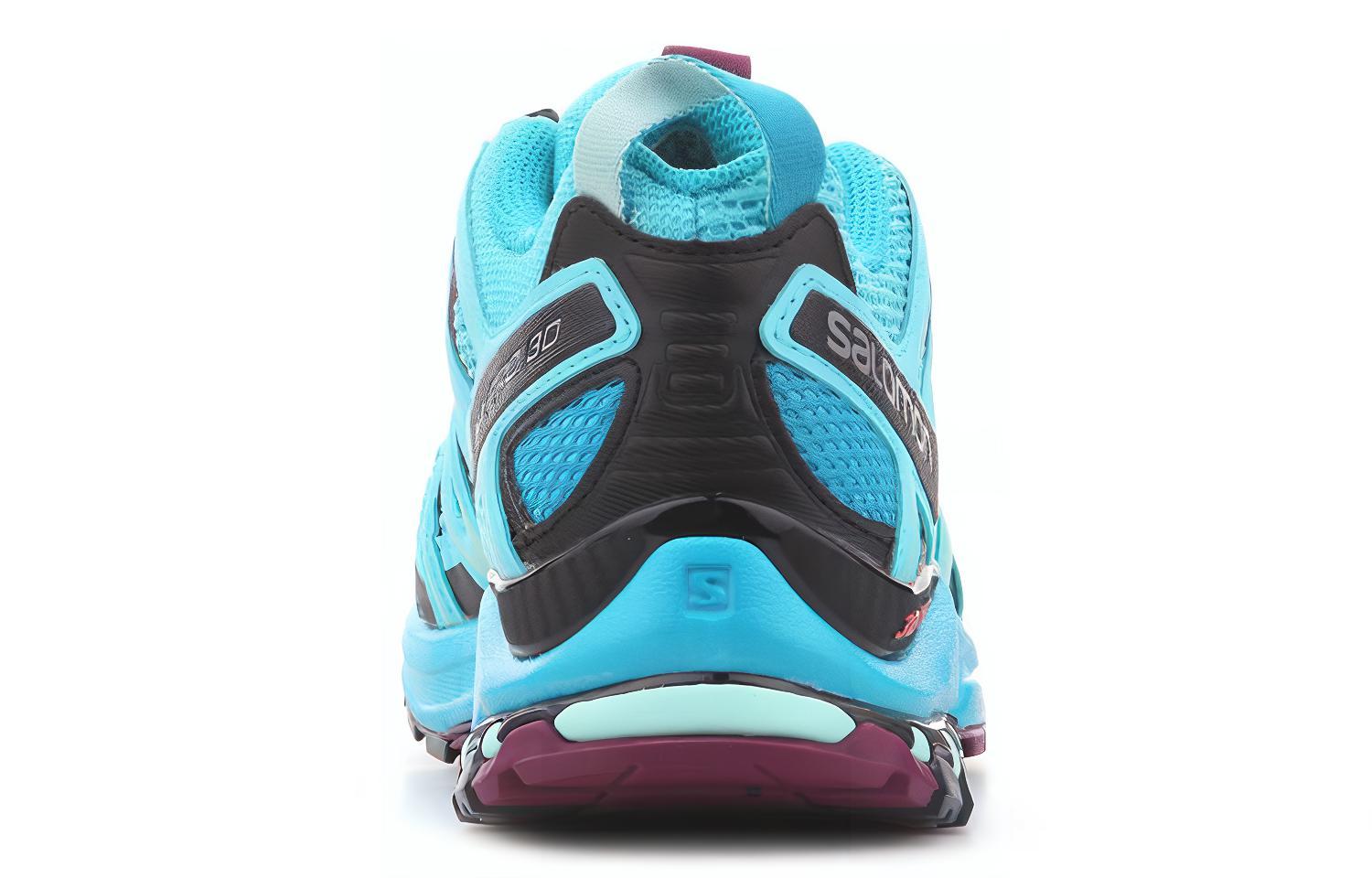 SALOMON XA Pro 3D V9 Fabric Abrasion Resistant Breathable Low top Mountaineering Hiking Shoes Women’s Blue