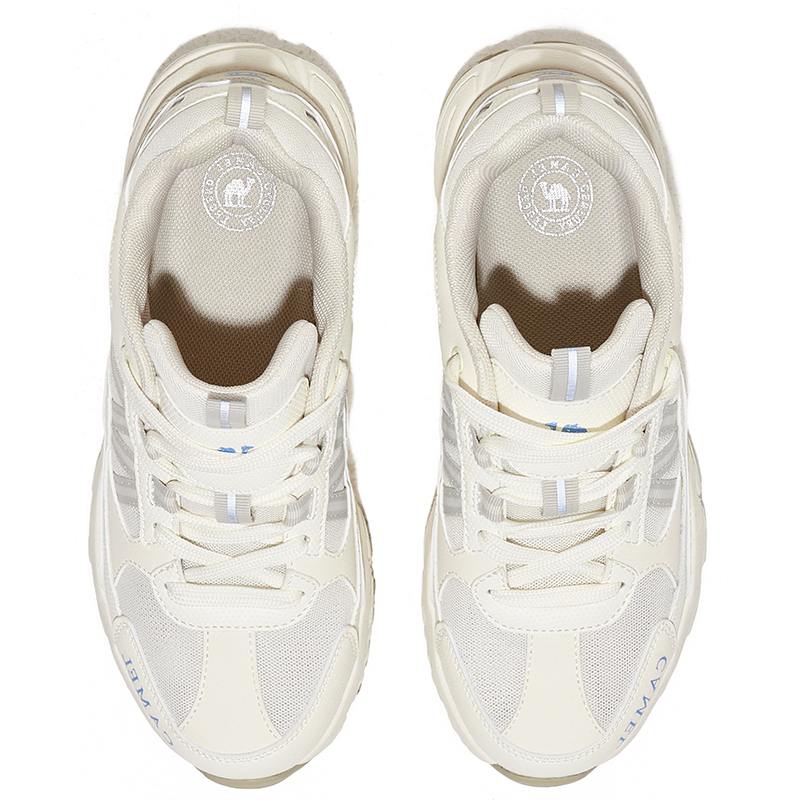 CAMEL Coiled Dragon 2.0 Mesh Cushioning Slip Resistant Abrasion Resistant Low top Outdoor Shoes Women’s Rococo White