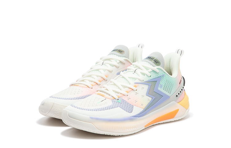361° BIG3 5.0 Quick Wind Rises Cushioning Slip Resistant Abrasion Resistant Breathable Low top Basketball Shoes Unisex