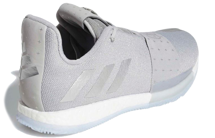 Мужские кроссовки adidas Harden Vol.3 (серые) — Серый — фото 3