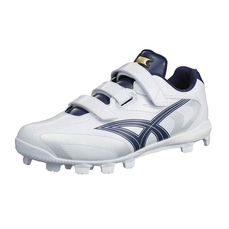 SSK Slip Resistant Abrasion Resistant Support Low top Training Shoes Unisex White Navy Blue