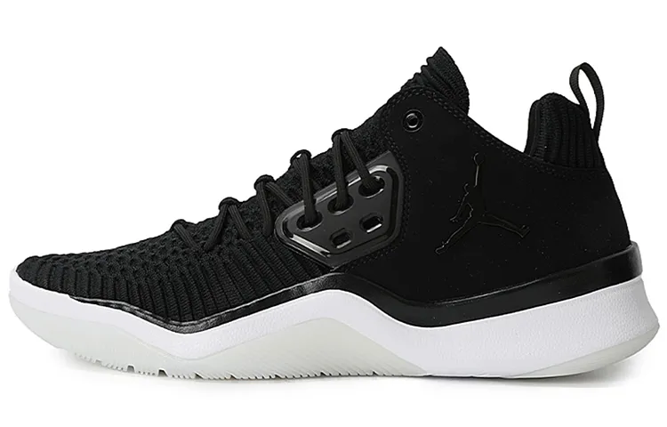 Jordan DNA LX Sports Low top Basketball Shoes Men's Black White