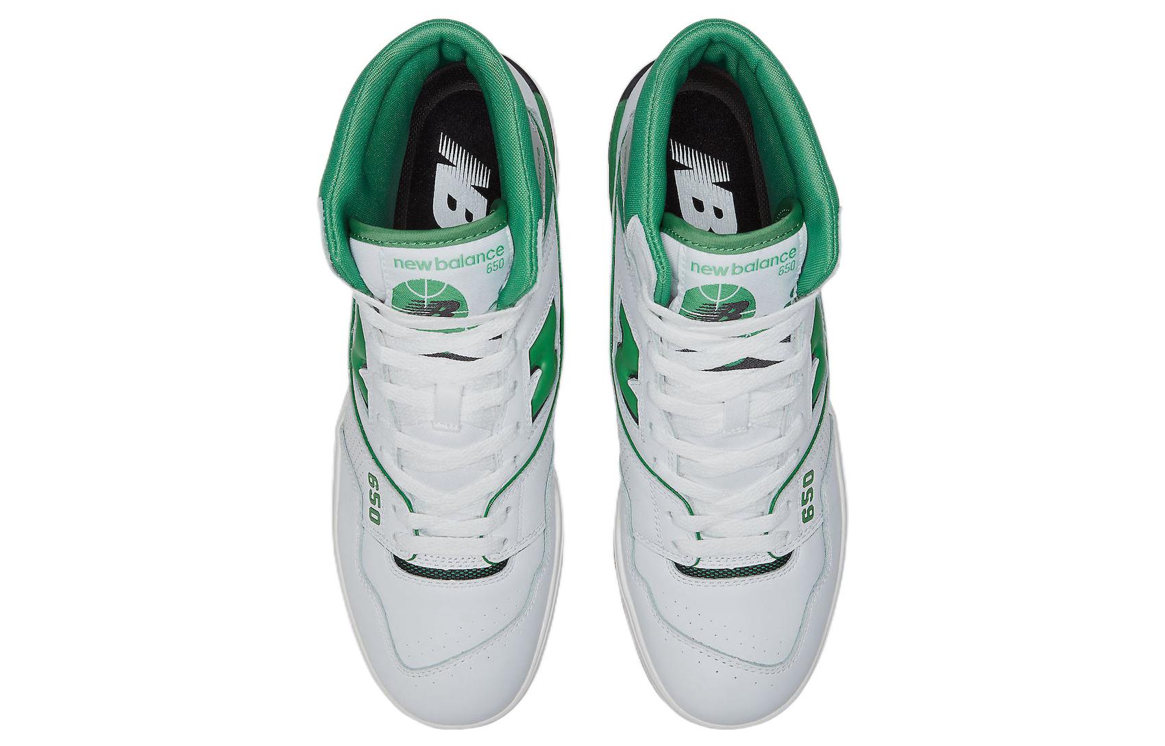 New Balance 650 «White/Green» sneakers