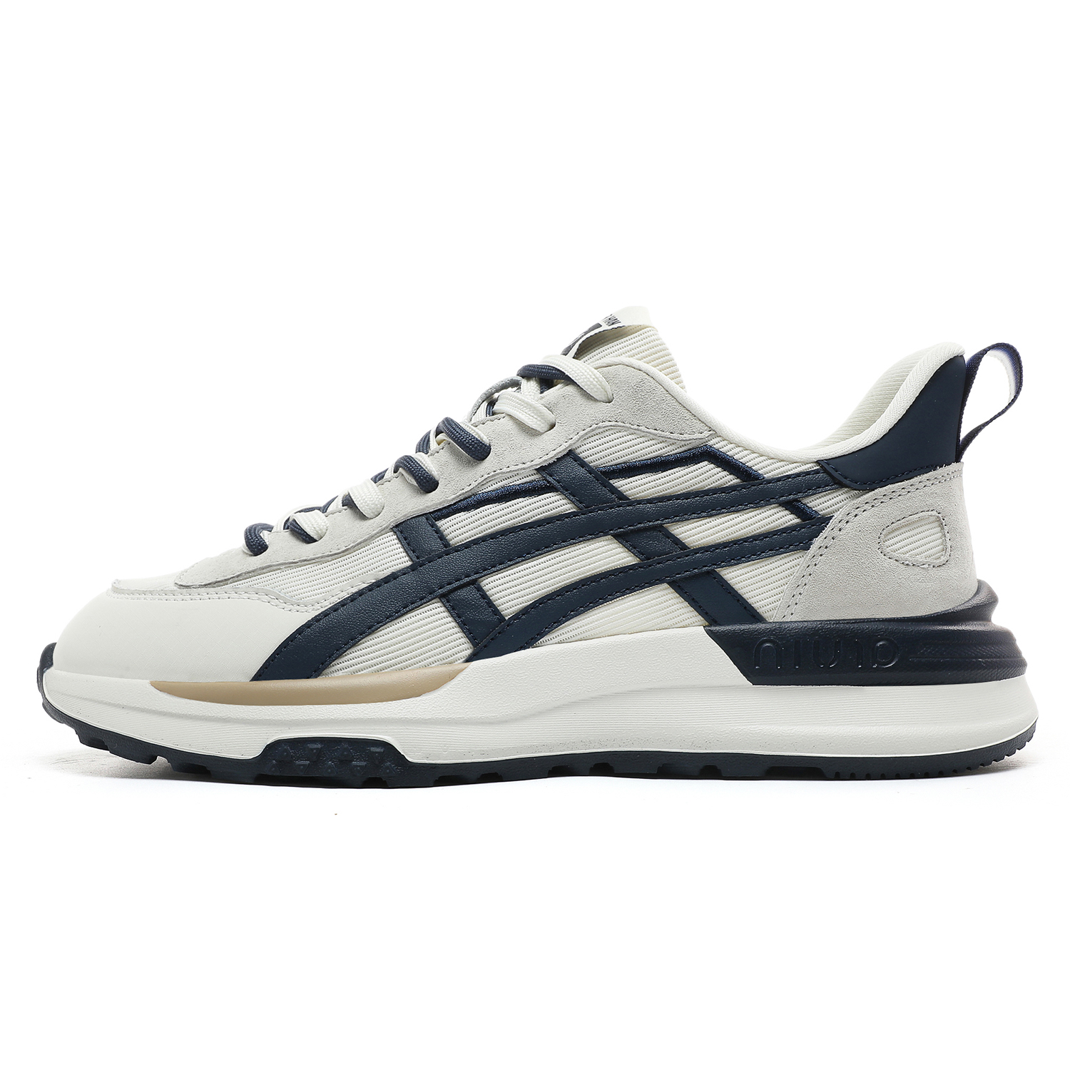 CEDAR HAN Training Shoes Unisex Low Top Beige/Blue