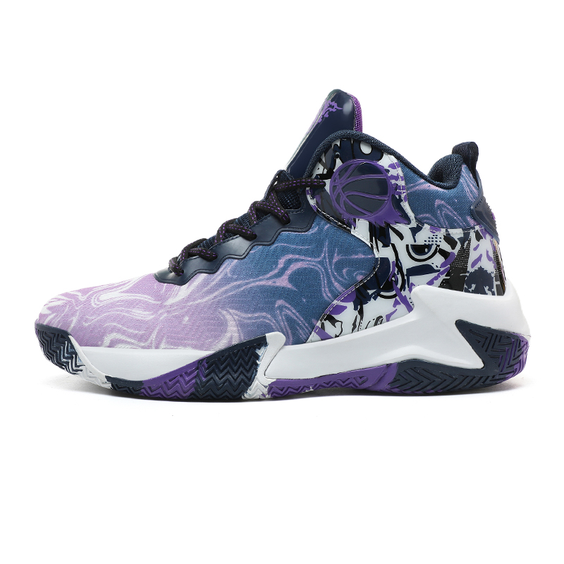 HEIWEILU Cushioning Slip Resistant Breathable Cushioning Slip Resistant Breathable High top Basketball Shoes Men’s