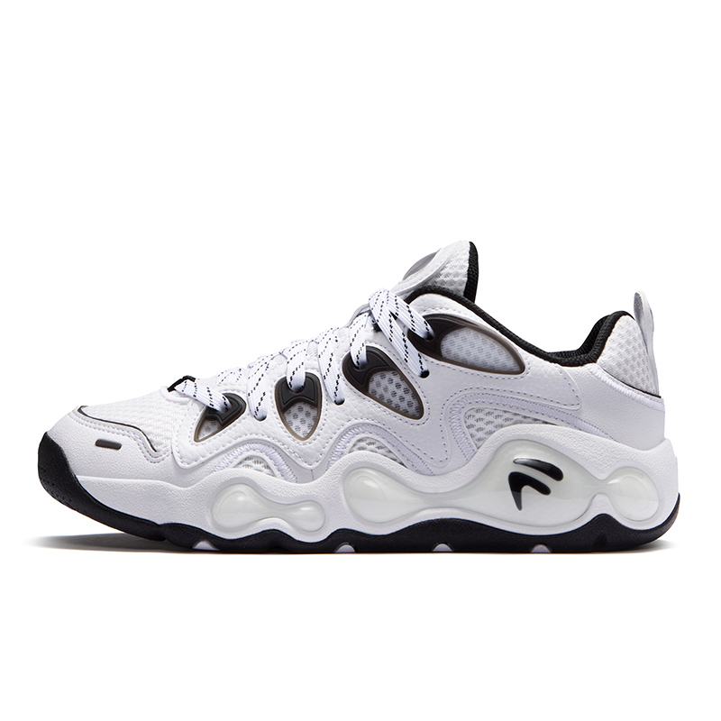 FILA FUSION VERTICAL Crack Shoes Textile, Synthetic Leather Fashion Trend Low top Vintage Basketball Shoes Women’s