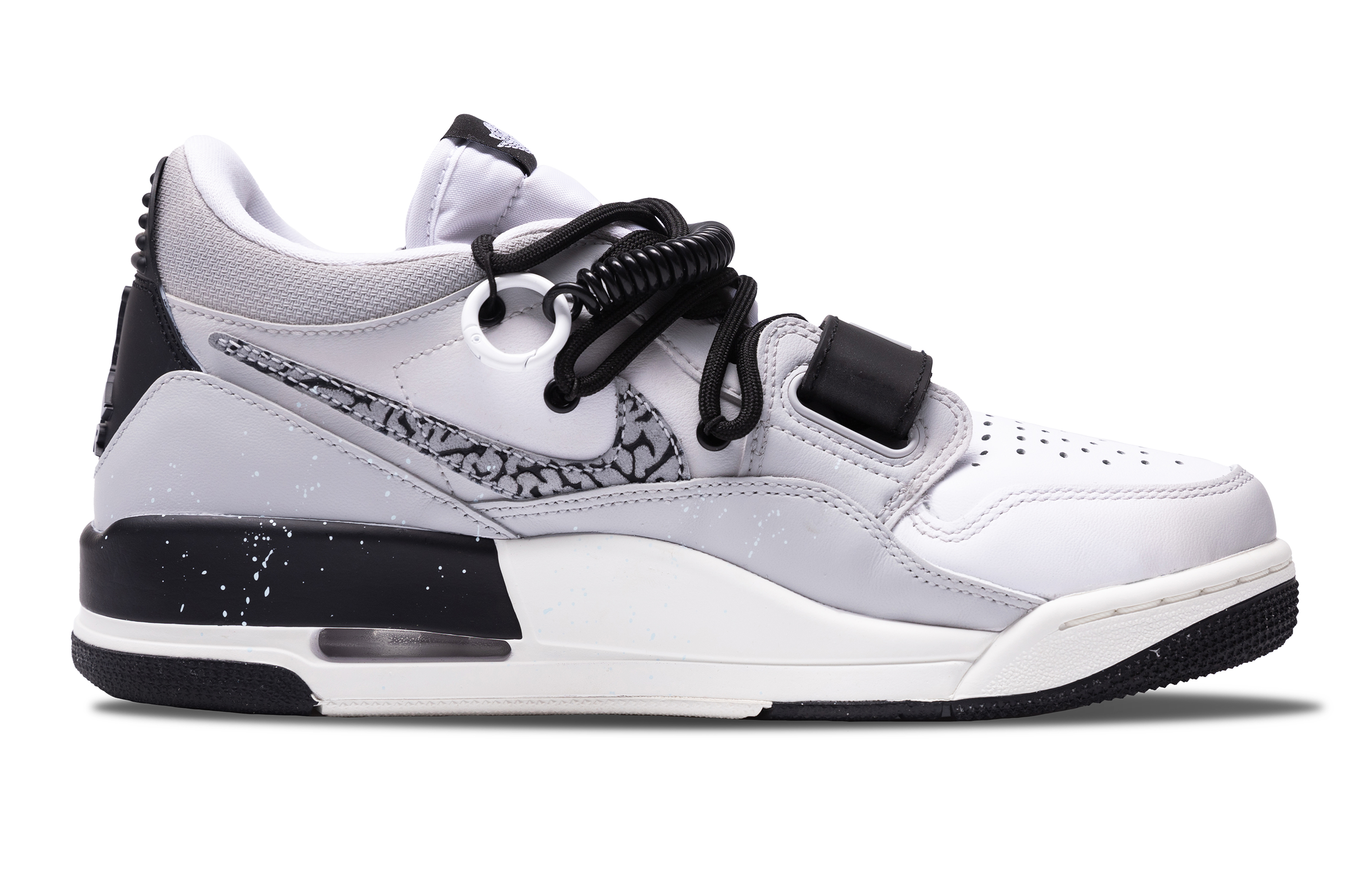 Jordan Legacy 312 Low top Vintage Basketball Shoes Men’s Gray White