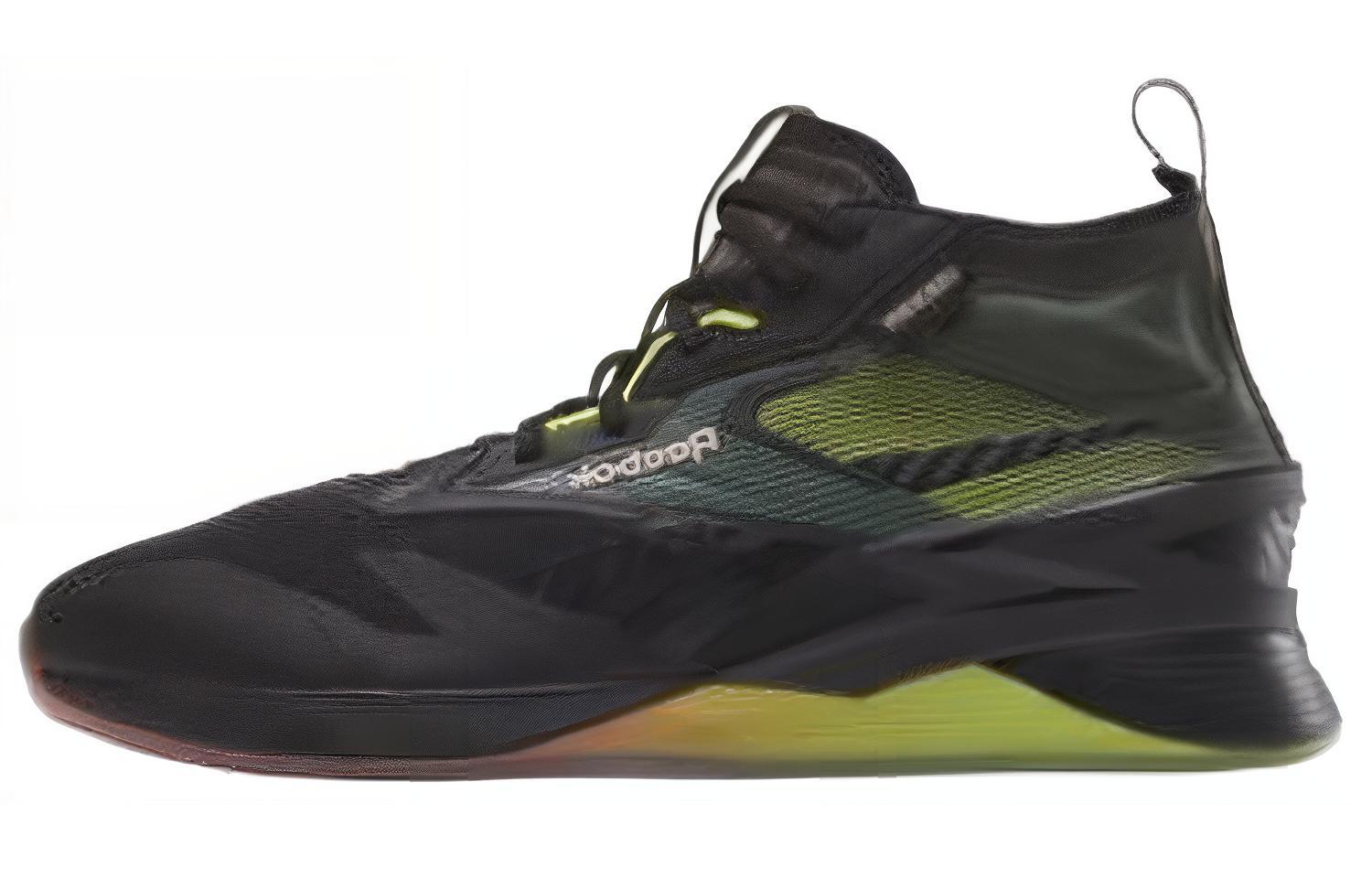 Reebok NANO UNKNWN Comfortable Low top Training Shoes Unisex Black Green