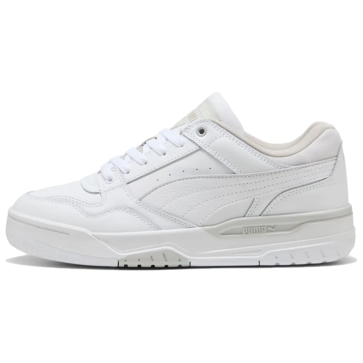PUMA REBOUND Textile, Leather Low top Skateboard Shoes Unisex White