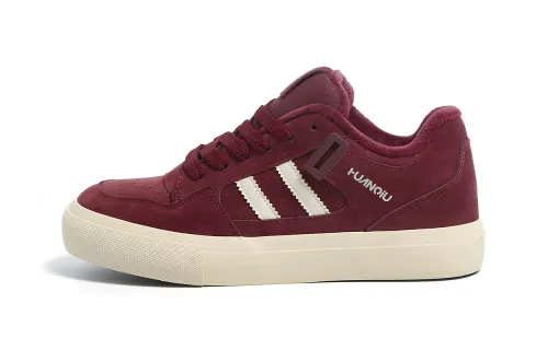 Global HUANQIU Year of the Horse limited edition, velvet and thickened second cotton, American retro, niche design bread shoes, versatile and comfortable, simple, trendy, fashionable and casual, non-slip, shock-absorbing and wear-resistant, low-top sneakers, men's style