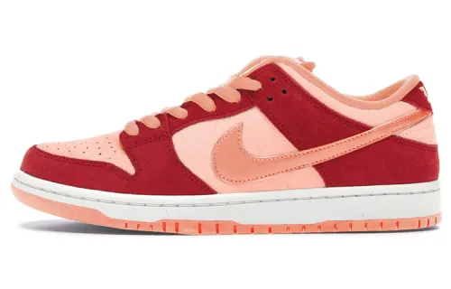 Nike Dunk SB Atomic Pink Coverage Slip Resistant Low top Skateboard Shoes Men's Pink