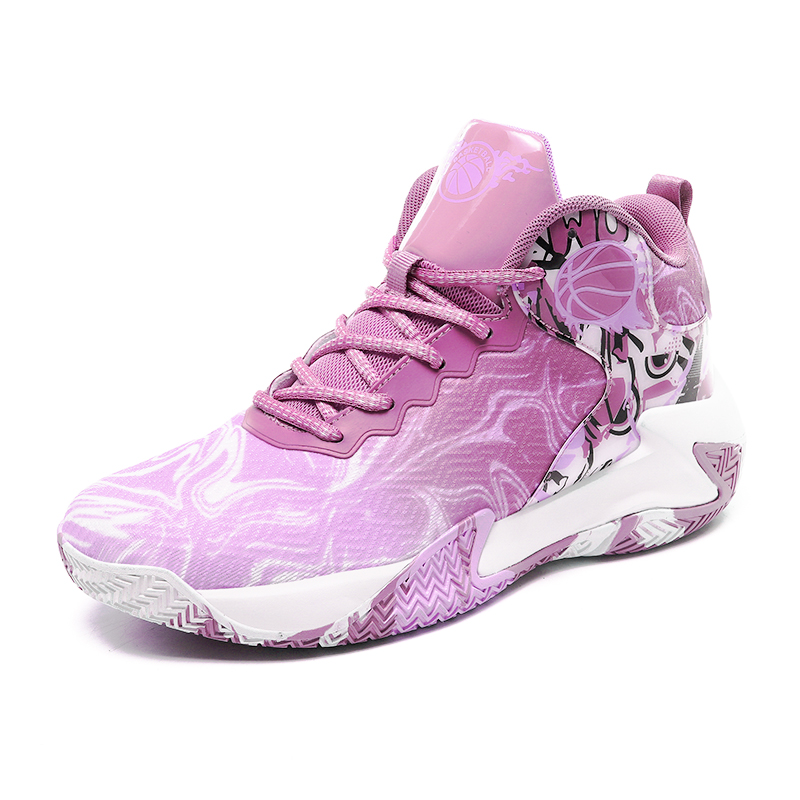 HEIWEILU Cushioning Slip Resistant Breathable Cushioning Slip Resistant Breathable High top Basketball Shoes Men’s