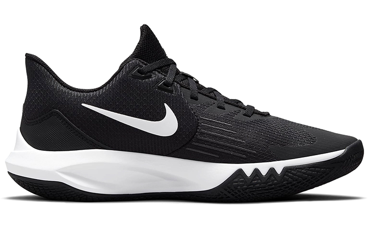 Кроссовки Nike Precision 5 (черно-белый) — Чёрный / белый — фото 2
