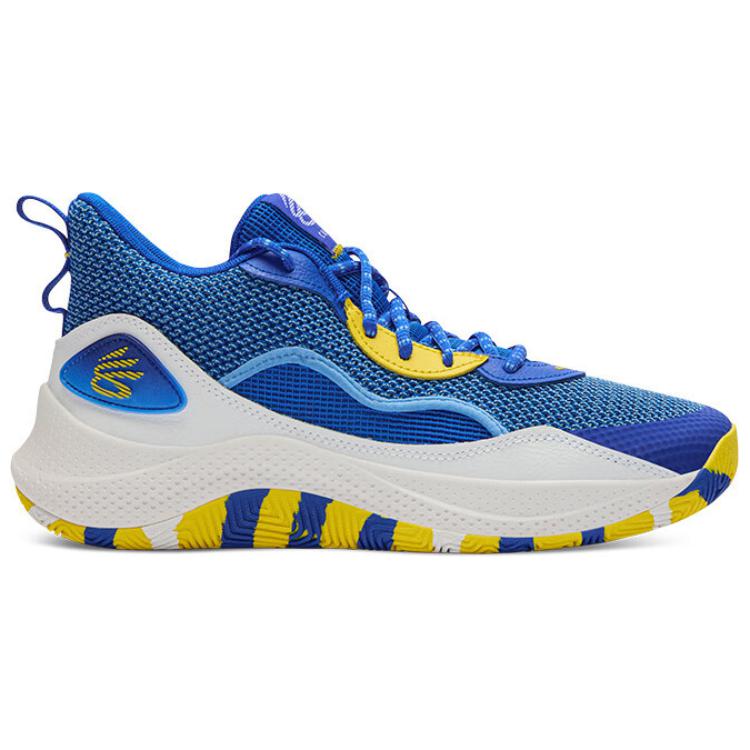 Under Armour Curry 3Z 24 Slip Resistant Abrasion Resistant Low top Basketball Shoes Unisex Blue