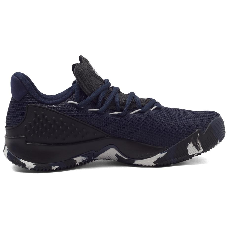 Adidas Ball 365 Slip Resistant Abrasion Resistant Low top Basketball Shoes Men’s Blue Black