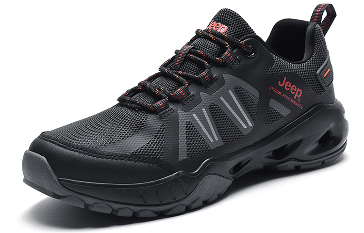 Jeep Cushioning Abrasion Resistant Breathable Cushioning Abrasion Resistant Breathable Low top Outdoor Shoes Men’s