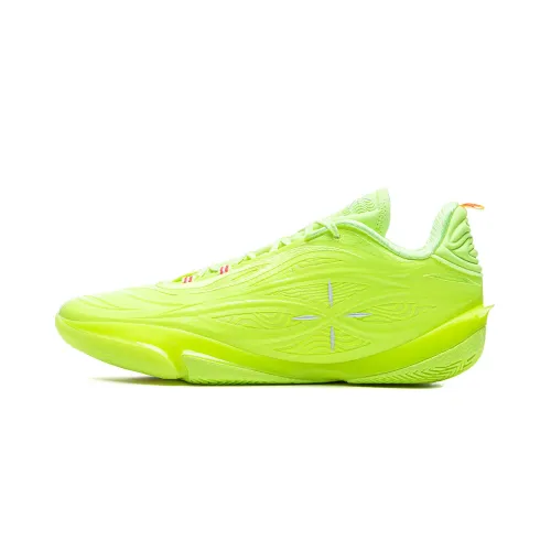 LiNing Li Ning Wade 808 5 ULTRA Energy Ultra Technology Lightweight Flexible Stable Support Wrapped Anti-Twist Shock Absorbing Anti-Slip Wear Resistant Breathable Rebound Grip Low-top Basketball Shoes Men's Fluorescent Yellow Green