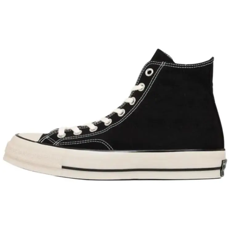 Converse Abrasion Resistant High top Canvas Shoes Unisex Black