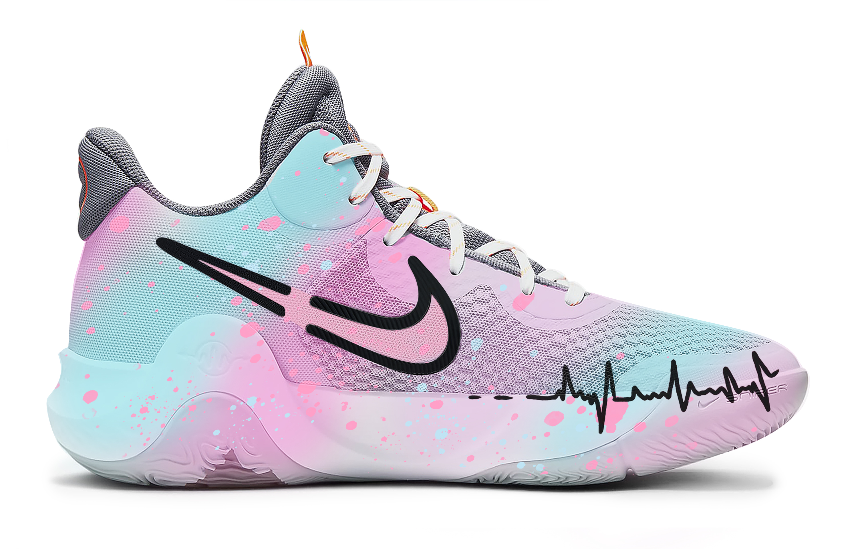 Nike KD Trey 5 IX Basketball Shoes Unisex Mid Top Bright Pink
