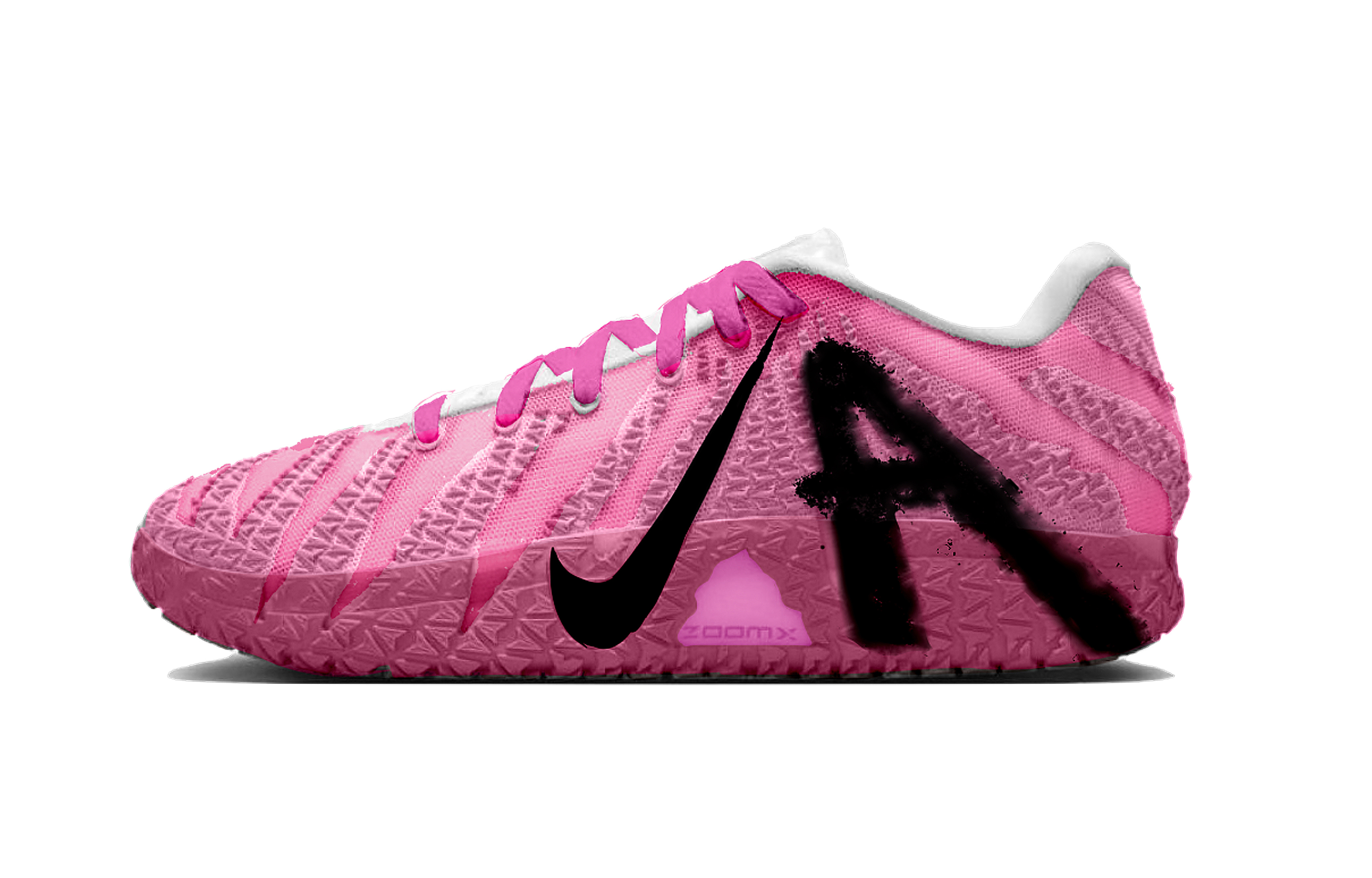Nike Ja Morant 3 Neon Breathable Low top Basketball Shoes Men’s Pink