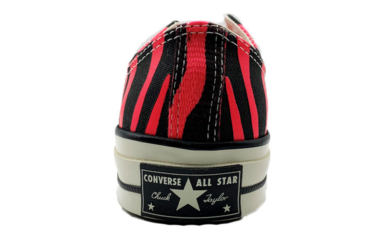 Кеды Converse Chuck Taylor All Star 1970s (красно-черные) — Красный / чёрный — фото 5