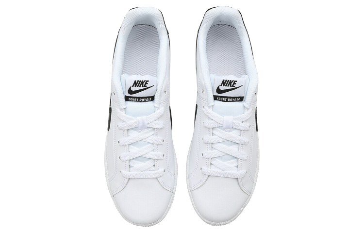 Мужские кроссовки Nike Court Royale SL (бело-черные) — фото 4