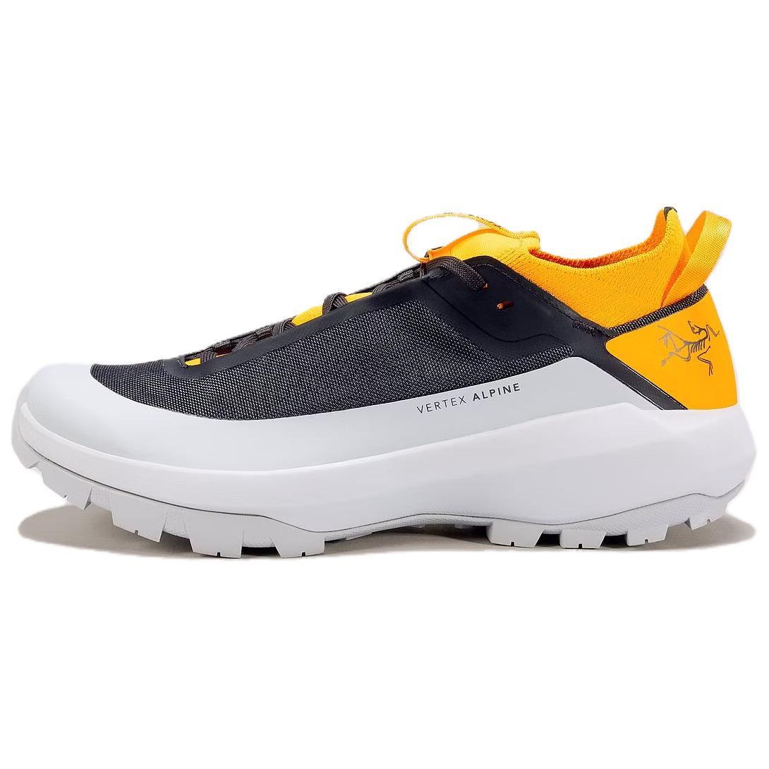 Arc’teryx Vertex Alpine Slip Resistant, Abrasion Resistant, Lightweight Low top Hiking Shoes Women’s Gray Yellow
