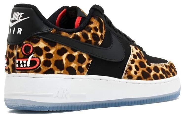 Кеды Nike Air Force 1 Los Primeros (черно-коричневые) — фото 3