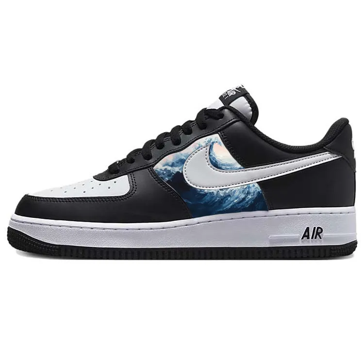 Nike Air Force 1 Skateboard Shoes Unisex Low Top Black/White