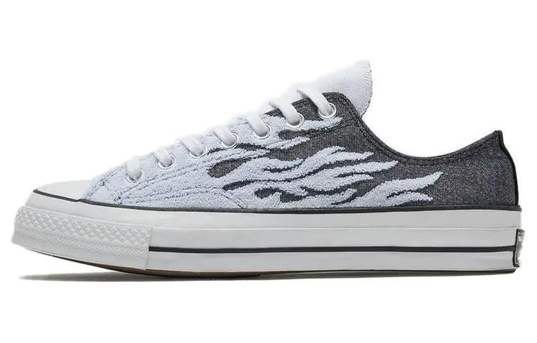 Converse Archive Flames Chuck 1970s Low Top 'Black Grey'