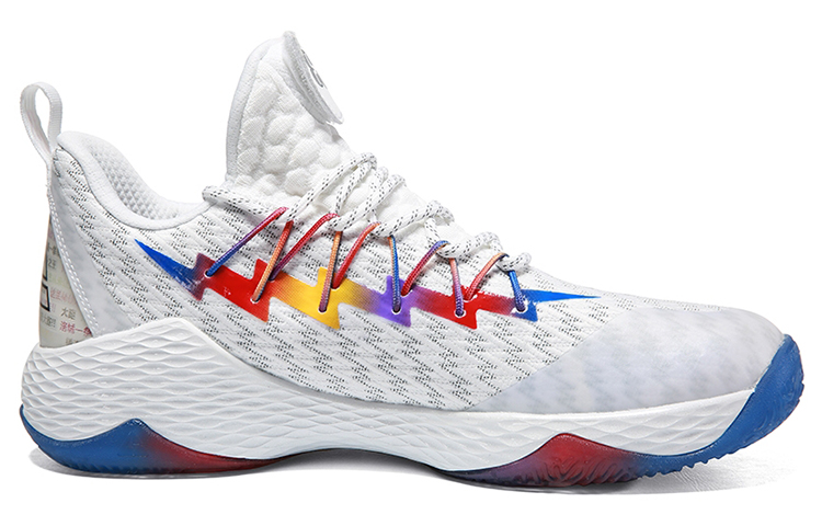 PEAK Lu Wei Crazy 6 Low top Performance Basketball Shoes Men’s White