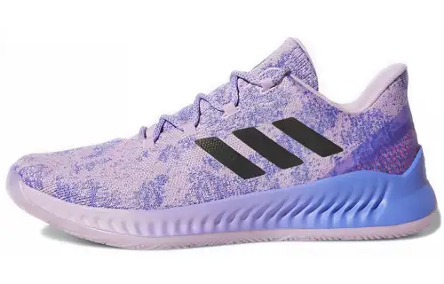Adidas Harden B/E X non-slip lightweight low-top basketball shoes men's purple