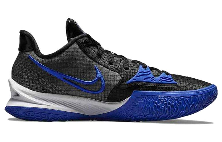 Мужские кроссовки Nike Kyrie Low 4 TB (черно-синие) — фото 2