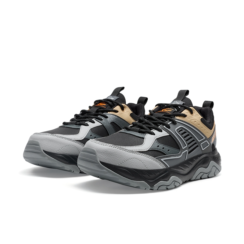 XTEP Outdoor Mountaineering Abrasion Resistant Slip Resistant Abrasion Resistant Slip Resistant Low top Hiking Shoes