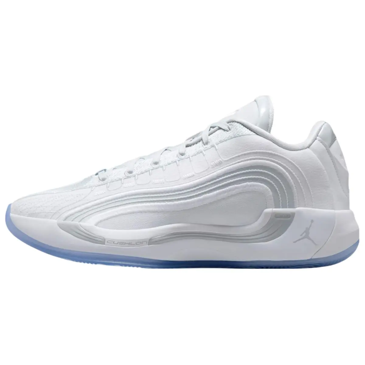 Jordan Luka 4 Abrasion Resistant Abrasion Resistant Low top Basketball Shoes Unisex White