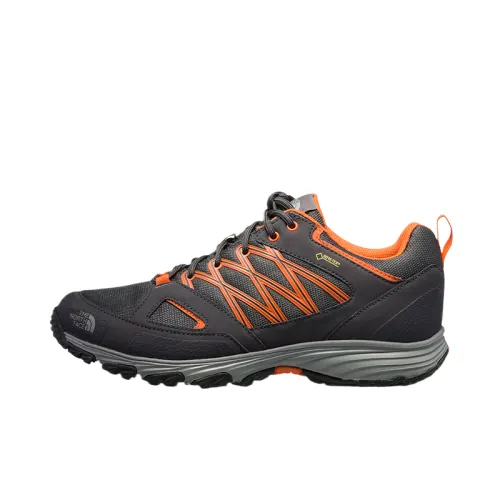 THE NORTH FACE GORE TEX Waterproof And Breathable Low top Hiking Shoes Men's Gray