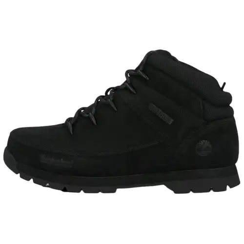 Timberland Euro Sprint Cushioning, Wear Resistant Mid top Hiking Shoes Women's Black