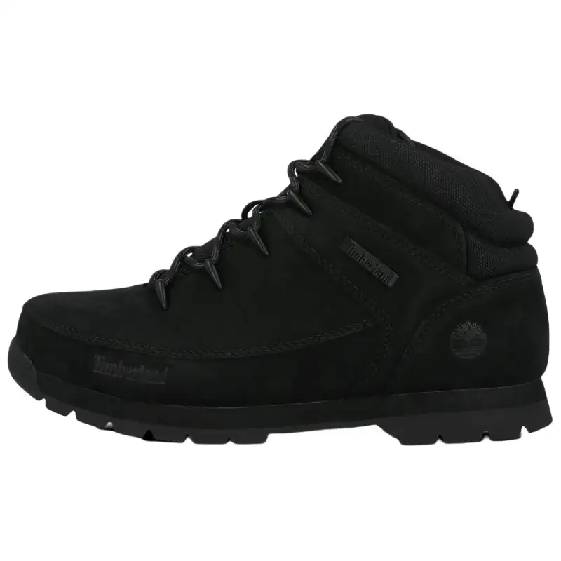 Timberland Euro Sprint Cushioning, Wear Resistant Mid top Hiking Shoes Women's Black