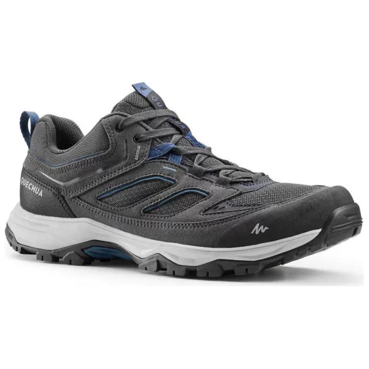 DECATHLON MH100 Leather Low top Hiking Shoes Men’s Gray