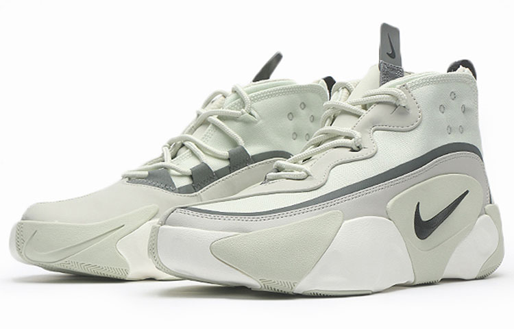 Мужские кроссовки Nike React Frenzy SE (серый/зеленый) — фото 3