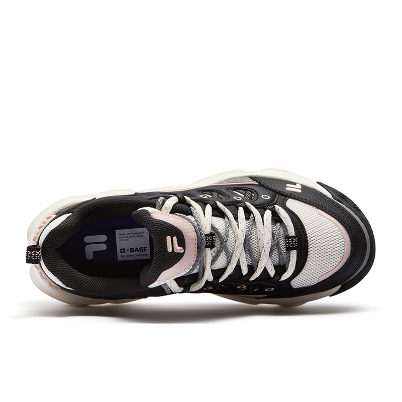 FILA FUSION WATERBEAR Vintage Basketball Shoes Women’s Black White