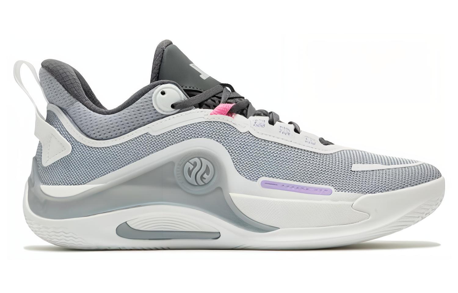 361° AG Abrasion Resistant Breathable Low top Basketball Shoes Men’s Gray