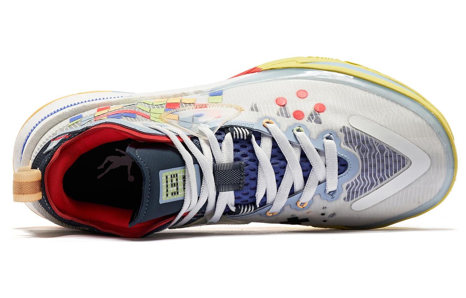 QIAODAN Wind Blade 3 PRO Q KUNGFU TURBO Abrasion Resistant Breathable Abrasion Resistant Breathable Mid top