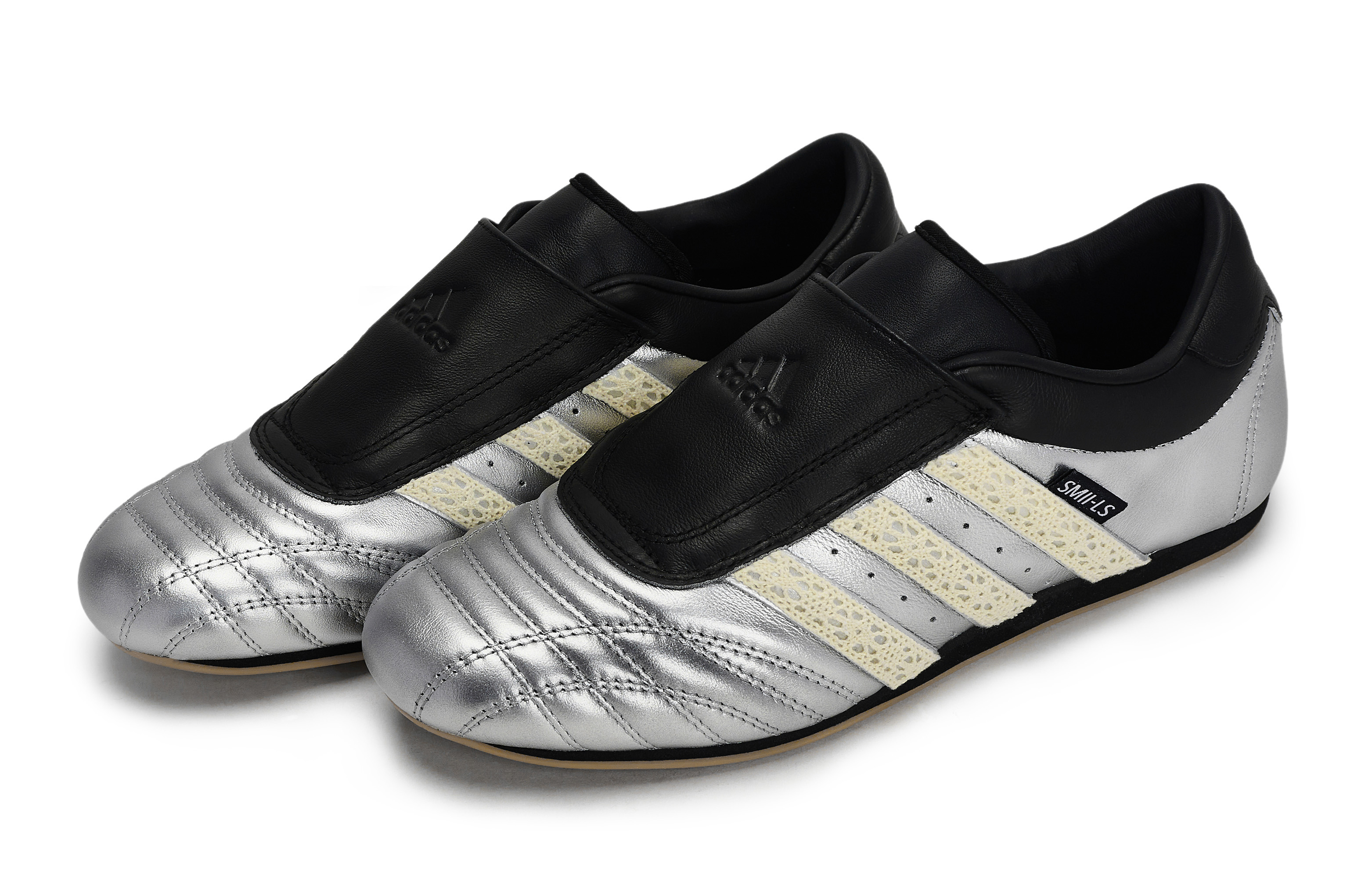 Adidas Originals Taekwondo Training Shoes Women’s Low Top Black/Silver/Beige